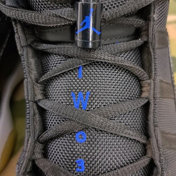 Nike Air Jordan 6 Rings SPACE JAM Black Blue 322992-016 Men's Shoes Size 9 - Picture 12 of 15